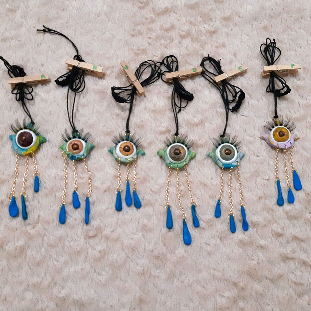 Eye Pendant Necklaces 👀